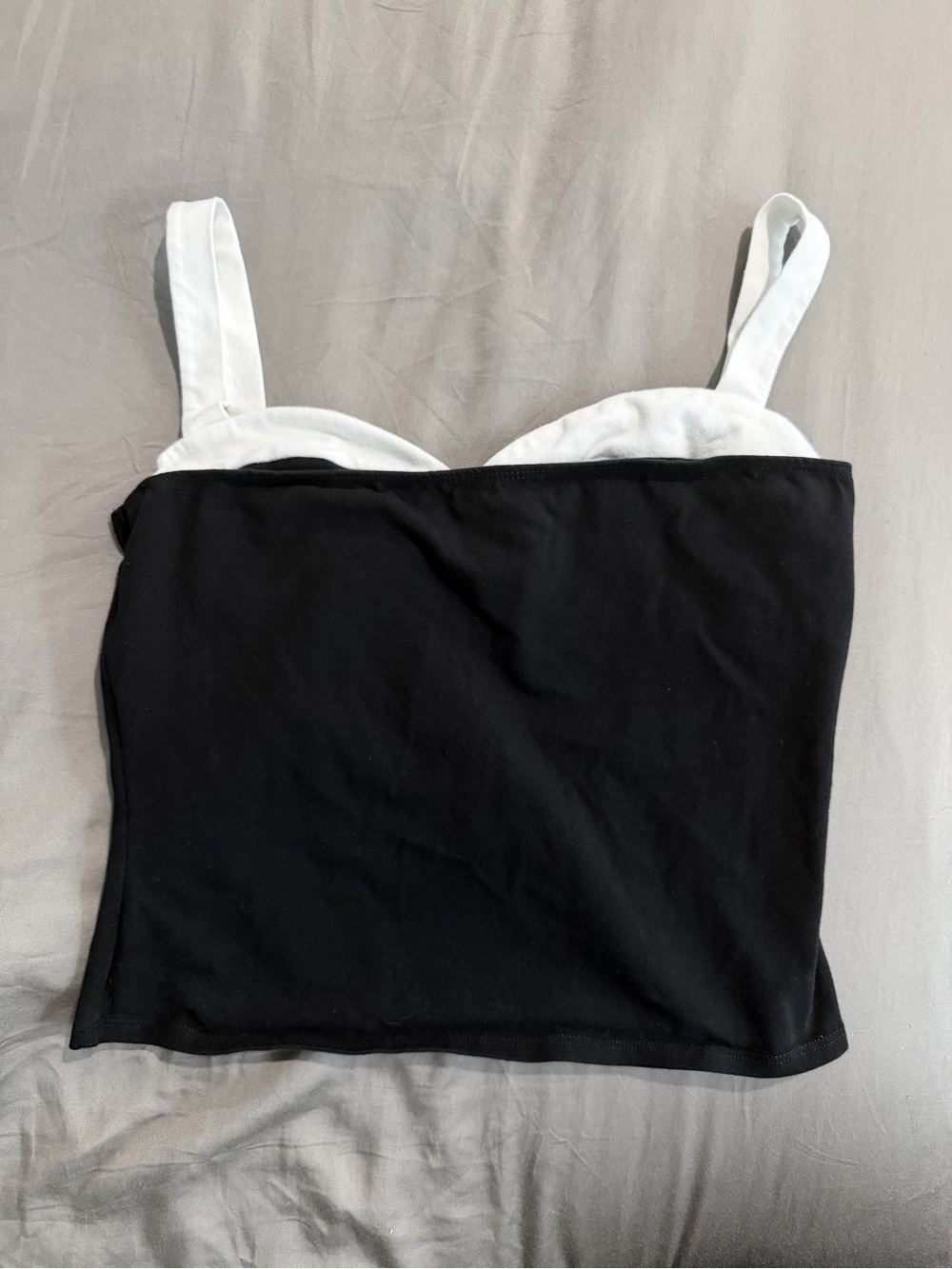 Reformation Black & White Tank Top